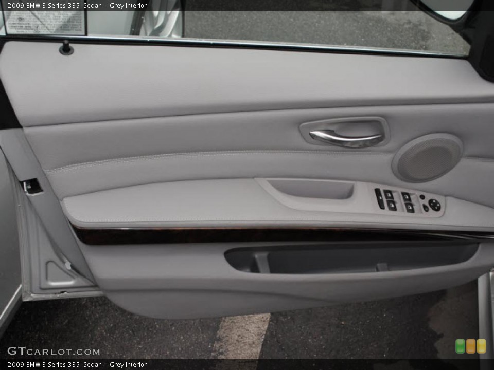 Grey Interior Door Panel for the 2009 BMW 3 Series 335i Sedan #38469725