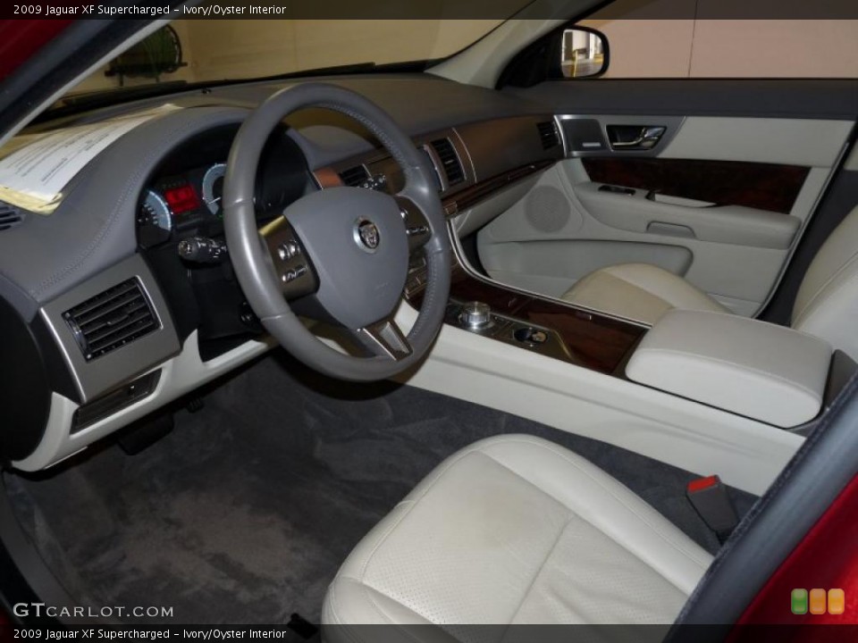 Ivory/Oyster Interior Prime Interior for the 2009 Jaguar XF Supercharged #38469913