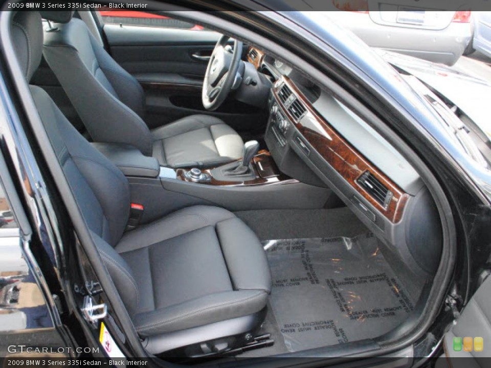 Black Interior Photo for the 2009 BMW 3 Series 335i Sedan #38470525