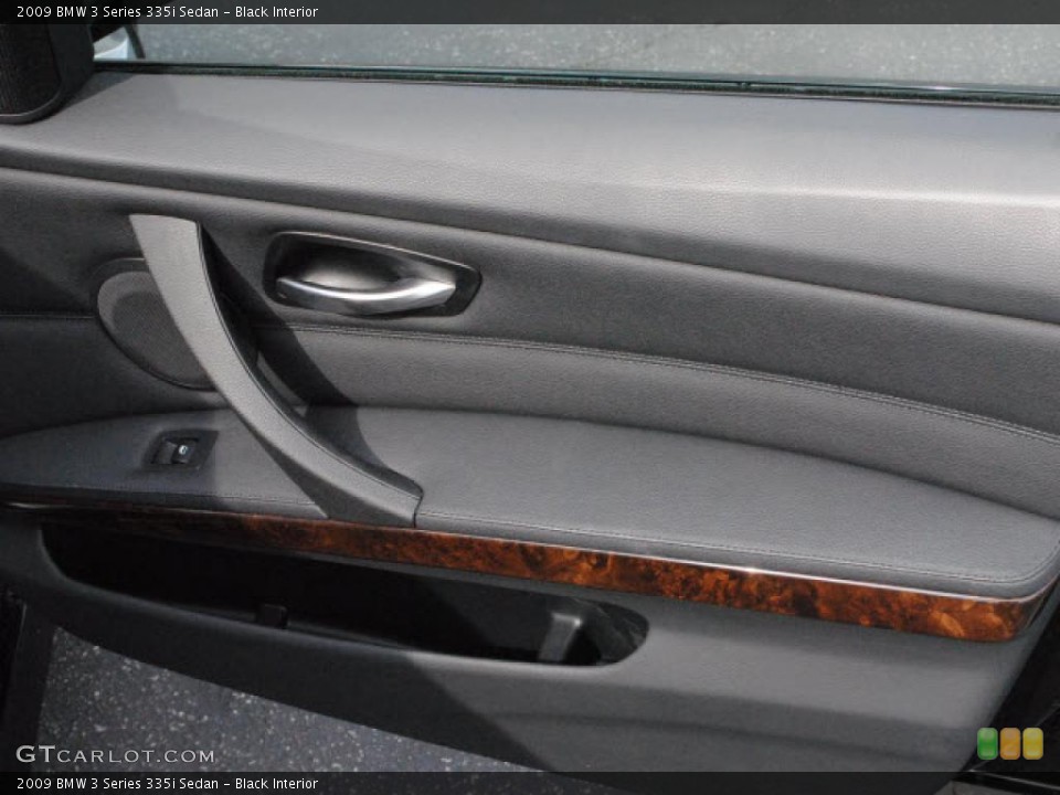 Black Interior Door Panel for the 2009 BMW 3 Series 335i Sedan #38470537