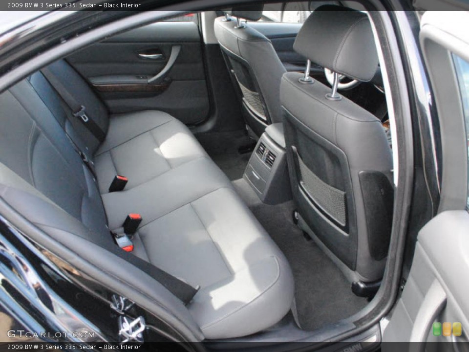Black Interior Photo for the 2009 BMW 3 Series 335i Sedan #38470549