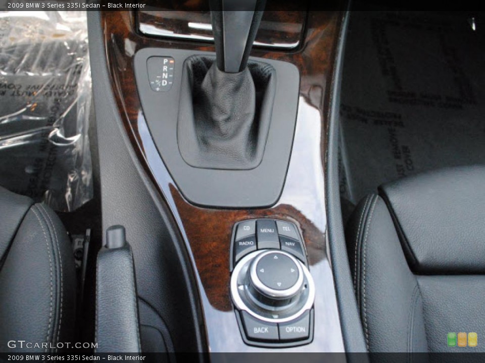 Black Interior Controls for the 2009 BMW 3 Series 335i Sedan #38470761
