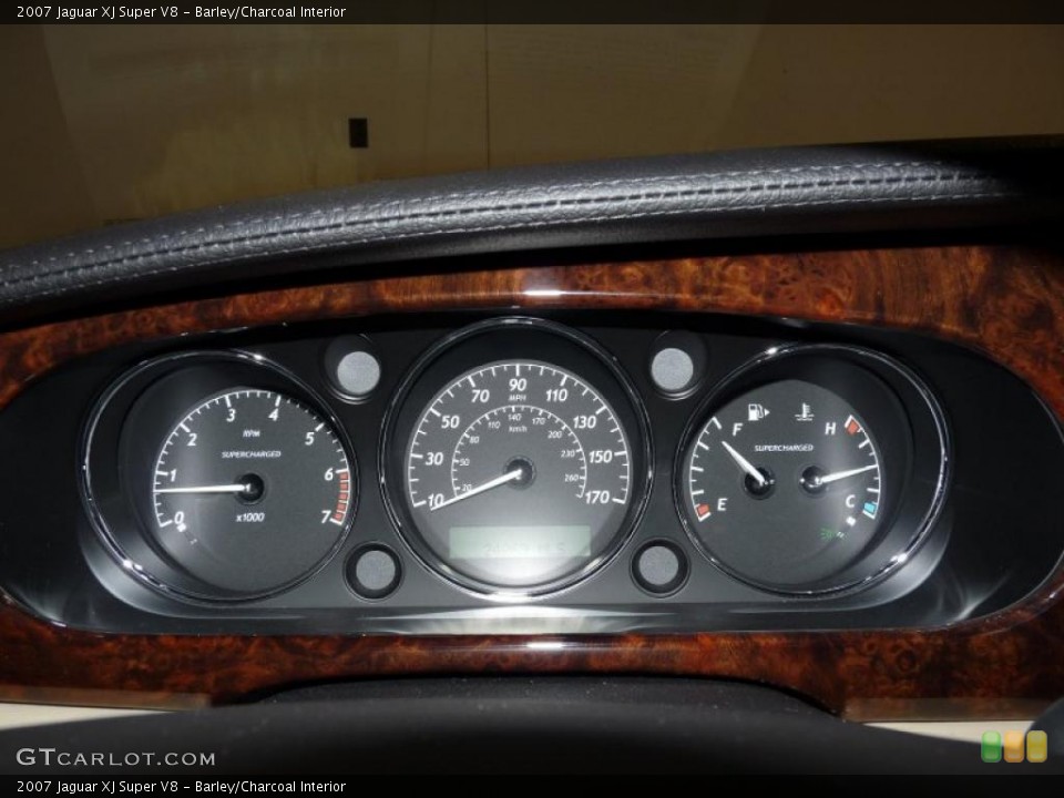 Barley/Charcoal Interior Gauges for the 2007 Jaguar XJ Super V8 #38470773