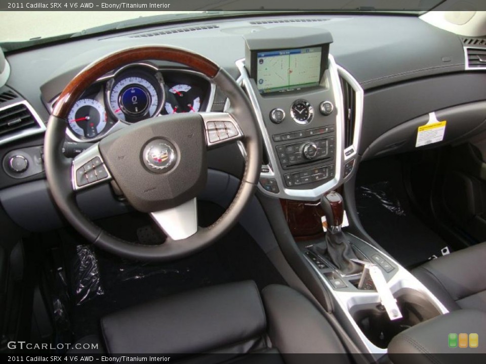 Ebony/Titanium Interior Dashboard for the 2011 Cadillac SRX 4 V6 AWD #38471545