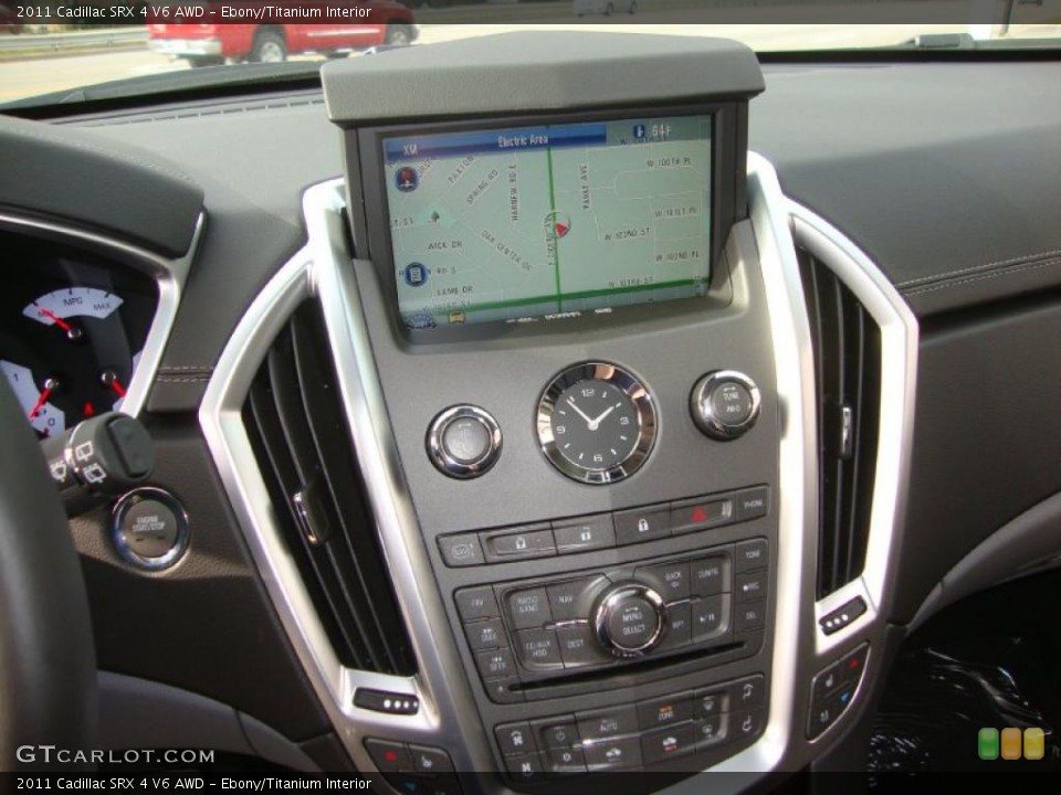 Ebony/Titanium Interior Controls for the 2011 Cadillac SRX 4 V6 AWD #38471605