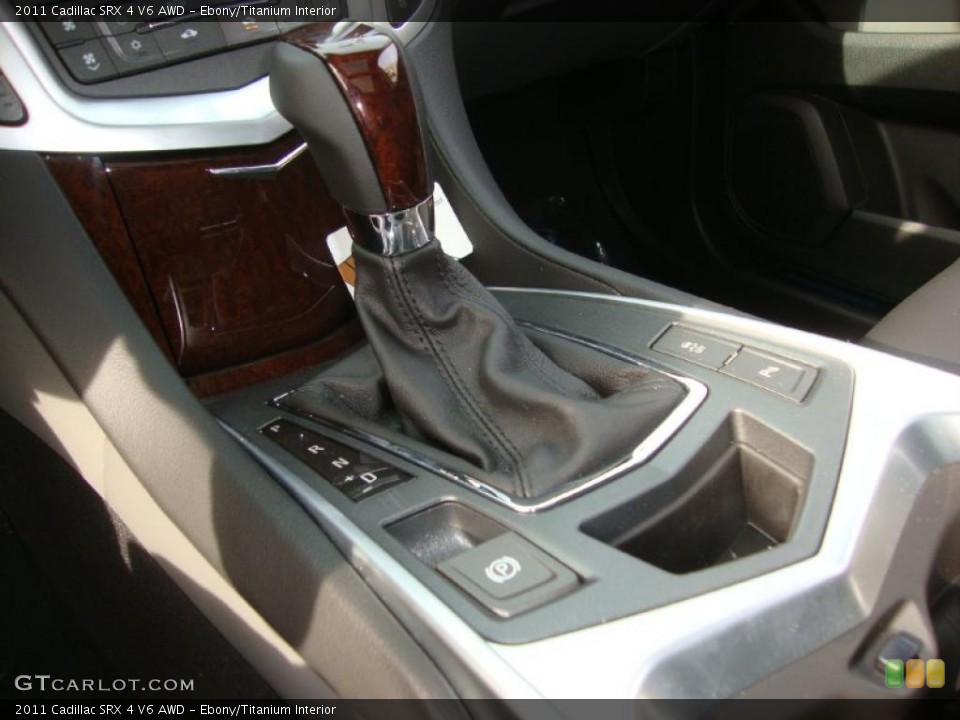 Ebony/Titanium Interior Transmission for the 2011 Cadillac SRX 4 V6 AWD #38471617