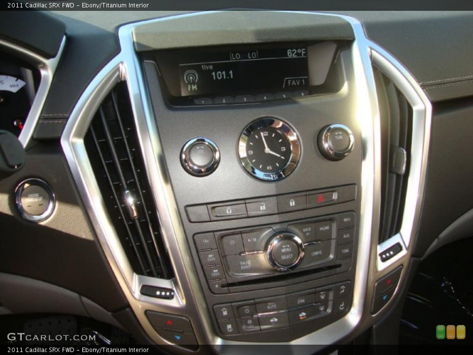 Ebony/Titanium Interior Controls for the 2011 Cadillac SRX FWD #38471793