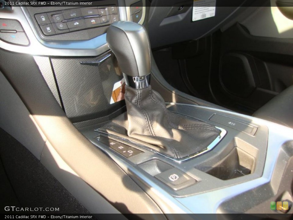 Ebony/Titanium Interior Transmission for the 2011 Cadillac SRX FWD #38471809