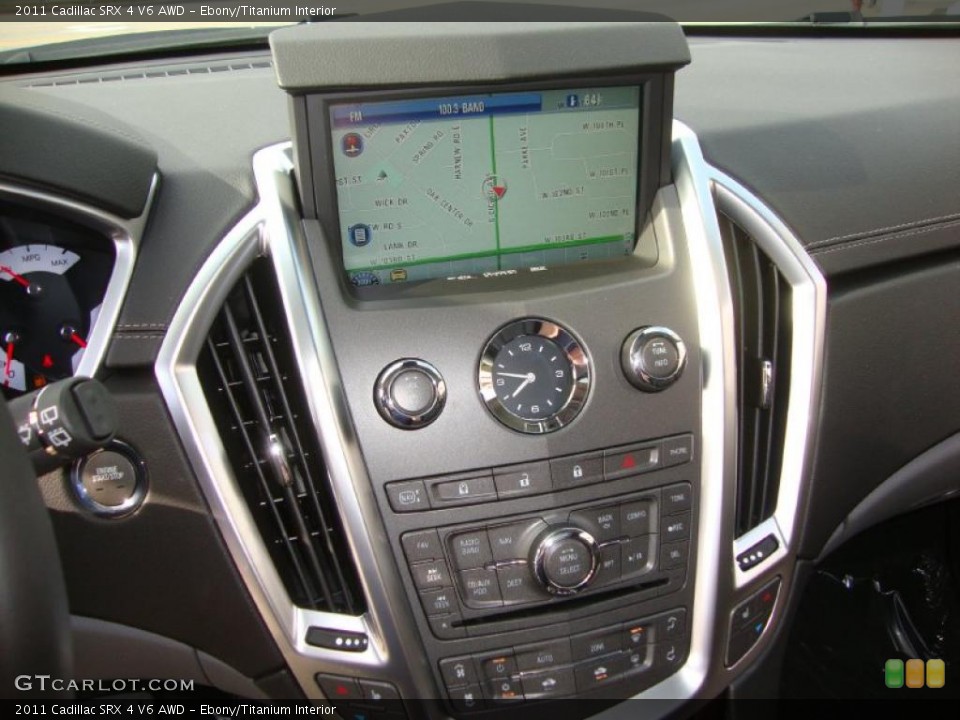 Ebony/Titanium Interior Controls for the 2011 Cadillac SRX 4 V6 AWD #38472298