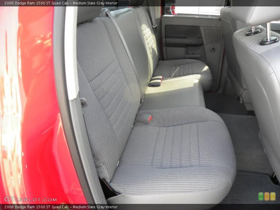 Medium Slate Gray Interior Photo for the 2006 Dodge Ram 1500 ST Quad Cab #38472955