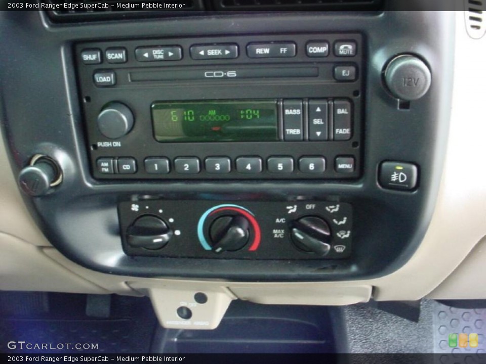 Medium Pebble Interior Controls for the 2003 Ford Ranger Edge SuperCab #38473471