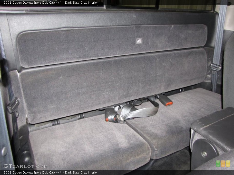 Dark Slate Gray Interior Photo for the 2001 Dodge Dakota Sport Club Cab 4x4 #38477995