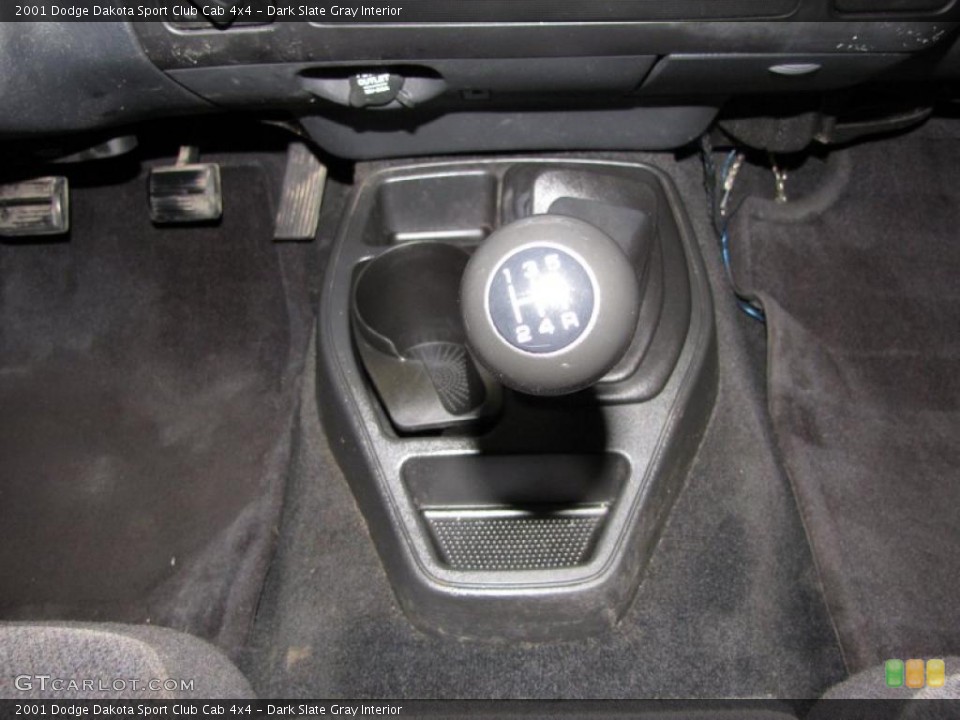 Dark Slate Gray Interior Transmission for the 2001 Dodge Dakota Sport Club Cab 4x4 #38478083