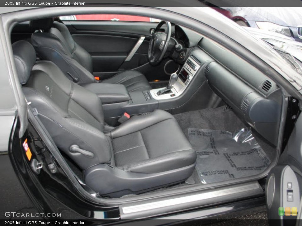 Graphite Interior Prime Interior for the 2005 Infiniti G 35 Coupe #38480655