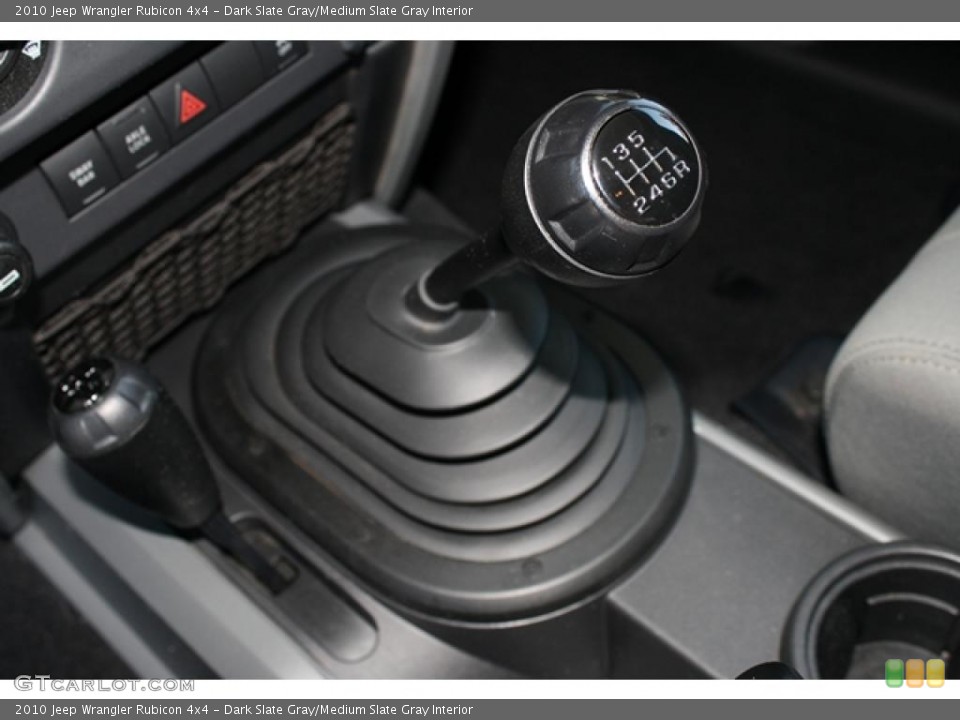 Dark Slate Gray/Medium Slate Gray Interior Transmission for the 2010 Jeep Wrangler Rubicon 4x4 #38485271