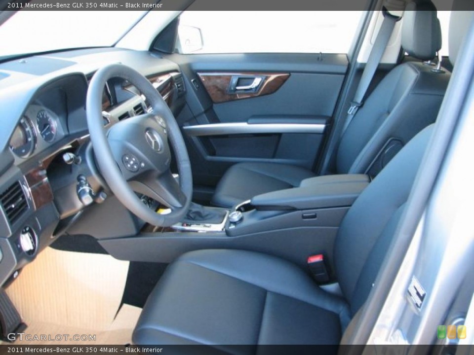Black Interior Prime Interior for the 2011 Mercedes-Benz GLK 350 4Matic #38485403