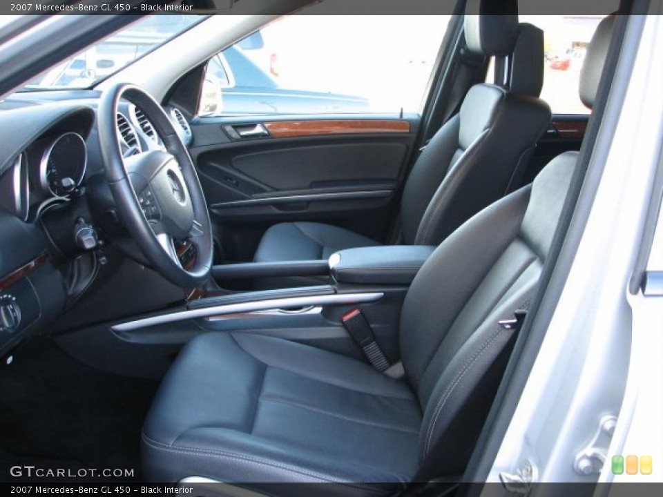 Black Interior Photo for the 2007 Mercedes-Benz GL 450 #38486527