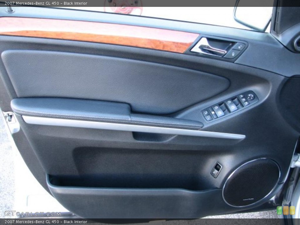 Black Interior Door Panel for the 2007 Mercedes-Benz GL 450 #38486543