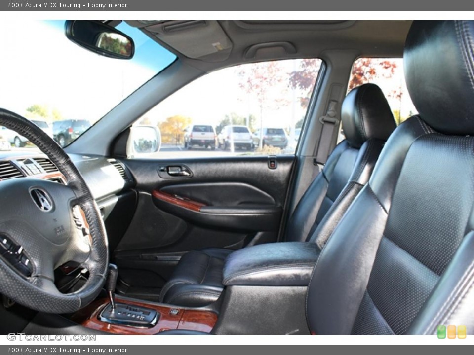 Ebony Interior Photo for the 2003 Acura MDX Touring #38489259