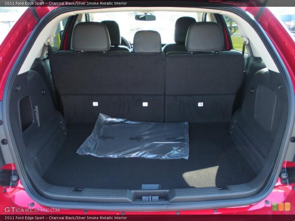 Charcoal Black/Silver Smoke Metallic Interior Trunk for the 2011 Ford Edge Sport #38489651