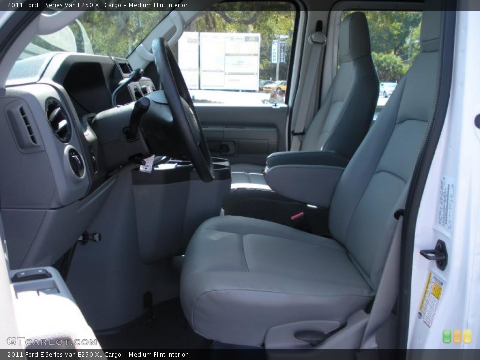 Medium Flint 2011 Ford E Series Van Interiors