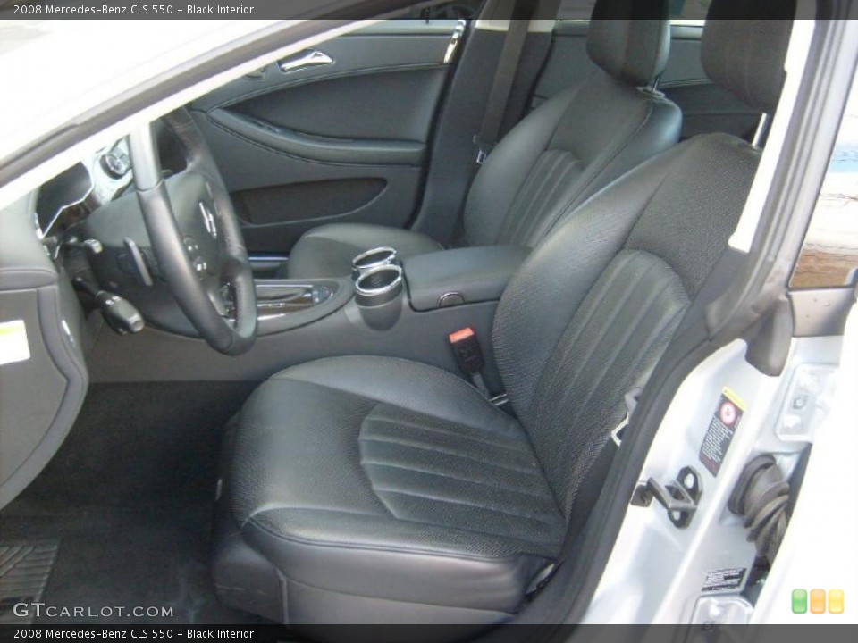 Black Interior Photo for the 2008 Mercedes-Benz CLS 550 #38490551