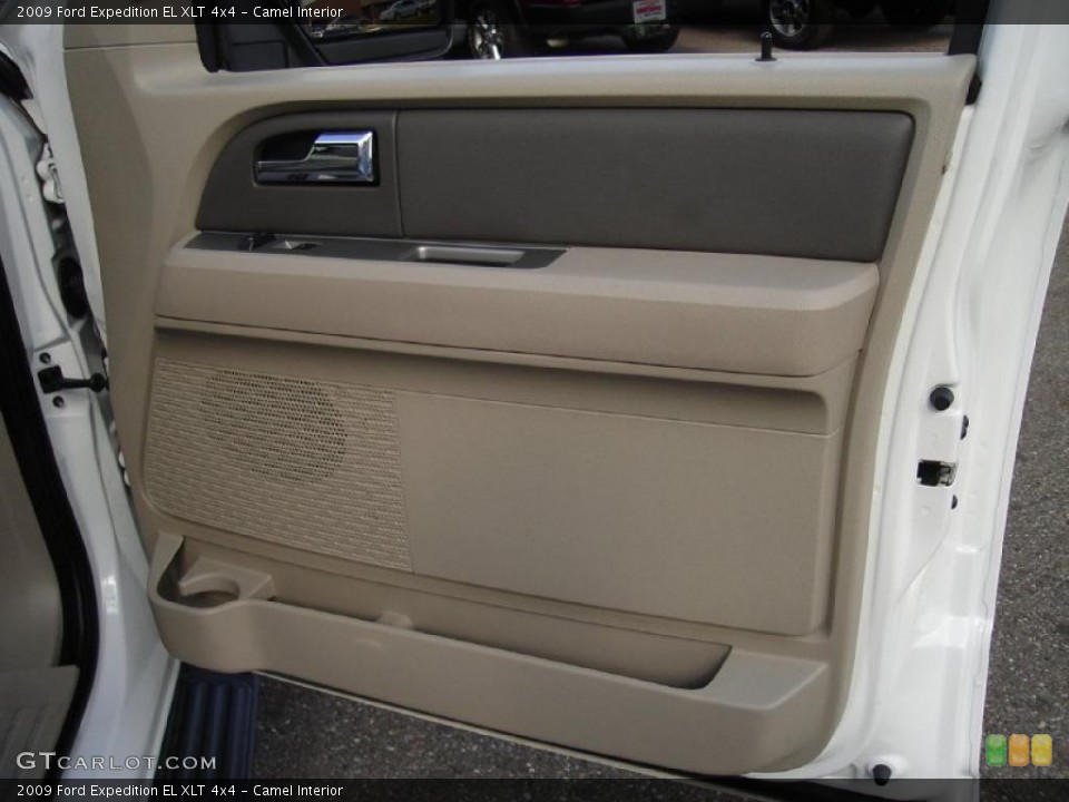 Camel Interior Door Panel for the 2009 Ford Expedition EL XLT 4x4 #38490563