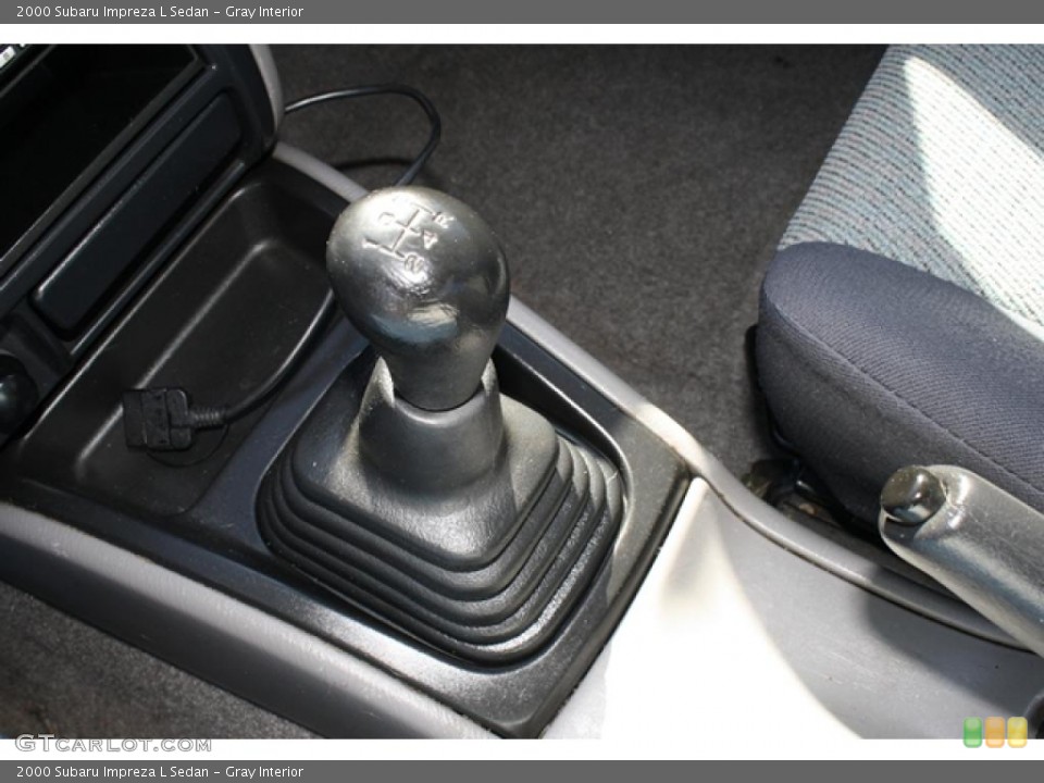 Gray Interior Transmission for the 2000 Subaru Impreza L Sedan #38490587