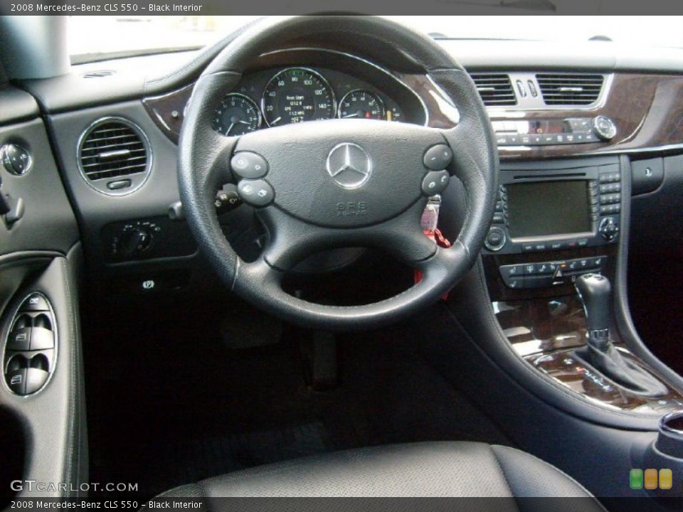 Black Interior Dashboard for the 2008 Mercedes-Benz CLS 550 #38490619