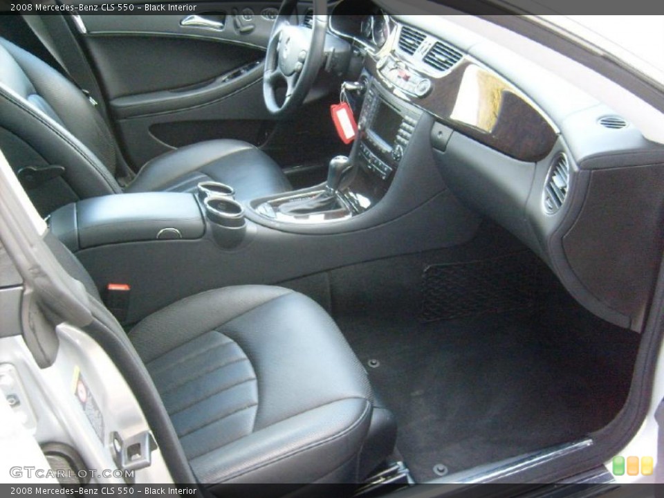 Black Interior Photo for the 2008 Mercedes-Benz CLS 550 #38490667