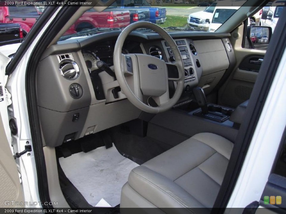 Camel Interior Prime Interior for the 2009 Ford Expedition EL XLT 4x4 #38490679