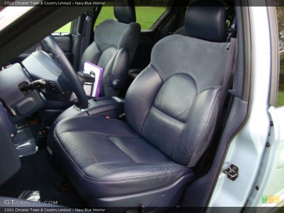 Navy Blue Interior Photo for the 2001 Chrysler Town & Country Limited #38491643