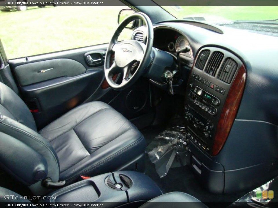 Navy Blue Interior Photo for the 2001 Chrysler Town & Country Limited #38491675