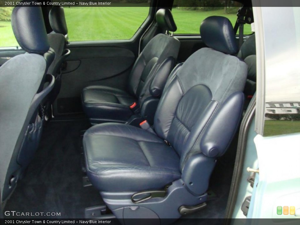 Navy Blue Interior Photo for the 2001 Chrysler Town & Country Limited #38491775