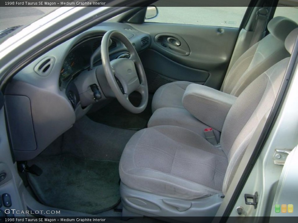 Medium Graphite Interior Prime Interior for the 1998 Ford Taurus SE Wagon #38491983