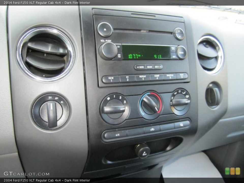 Dark Flint Interior Controls for the 2004 Ford F150 XLT Regular Cab 4x4 #38493111