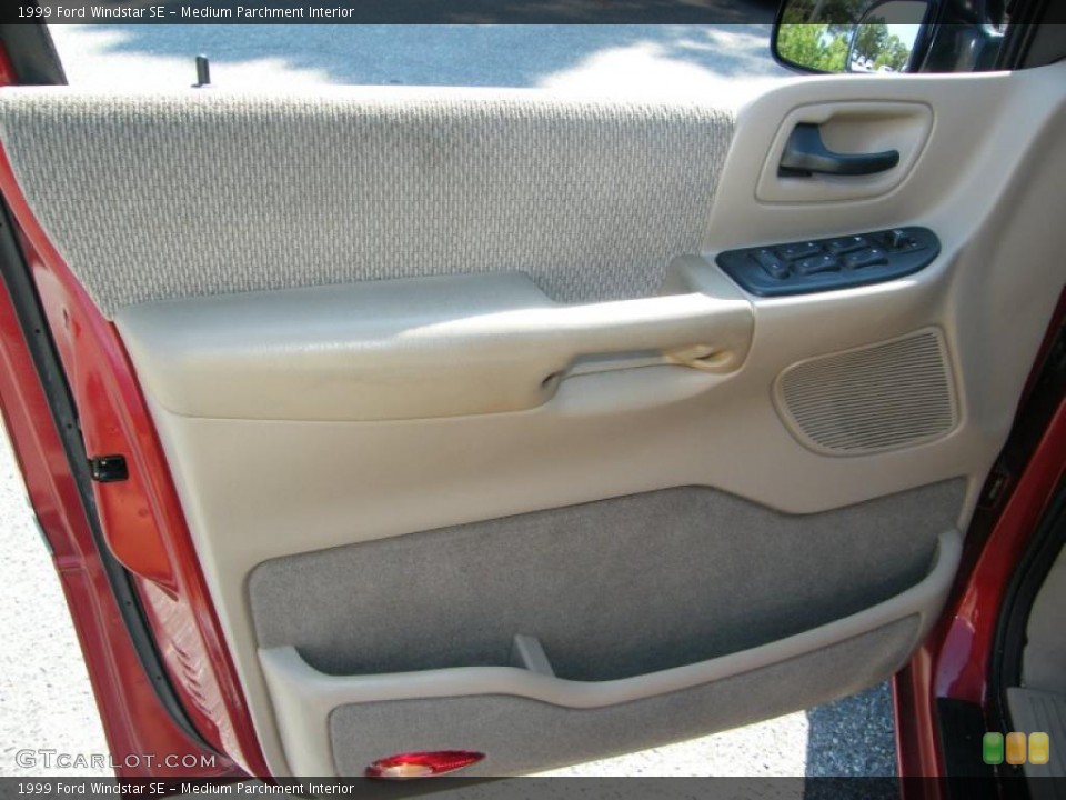 Medium Parchment Interior Door Panel for the 1999 Ford Windstar SE #38495503