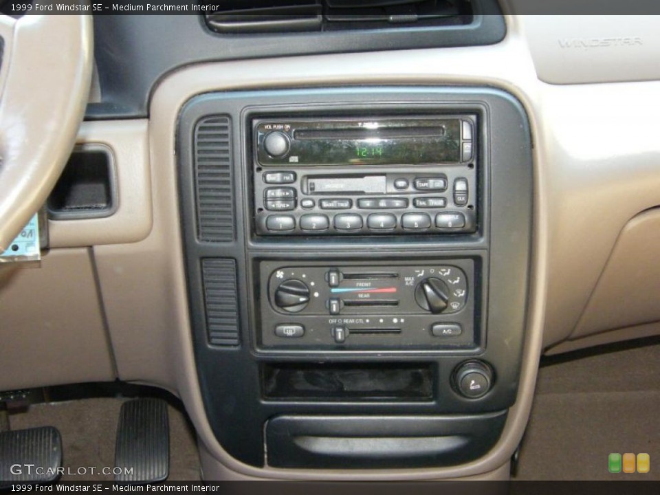 Medium Parchment Interior Controls for the 1999 Ford Windstar SE #38495551