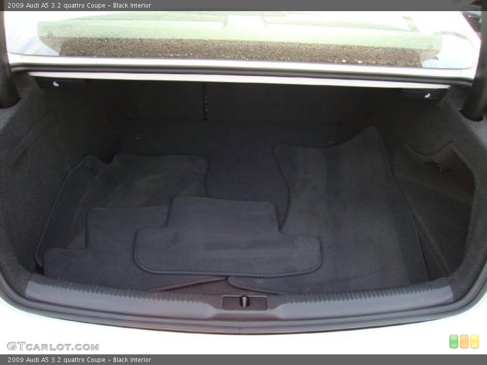 Black Interior Trunk for the 2009 Audi A5 3.2 quattro Coupe #38497459