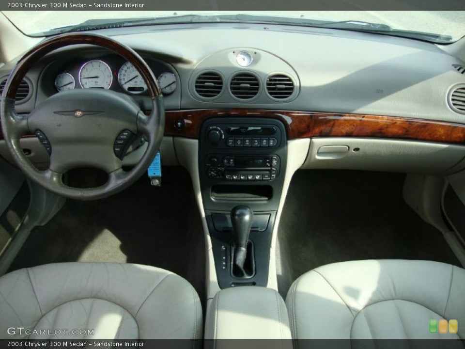 Sandstone Interior Dashboard for the 2003 Chrysler 300 M Sedan #38498163
