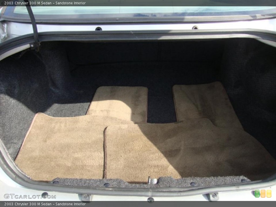 Sandstone Interior Trunk for the 2003 Chrysler 300 M Sedan #38498191