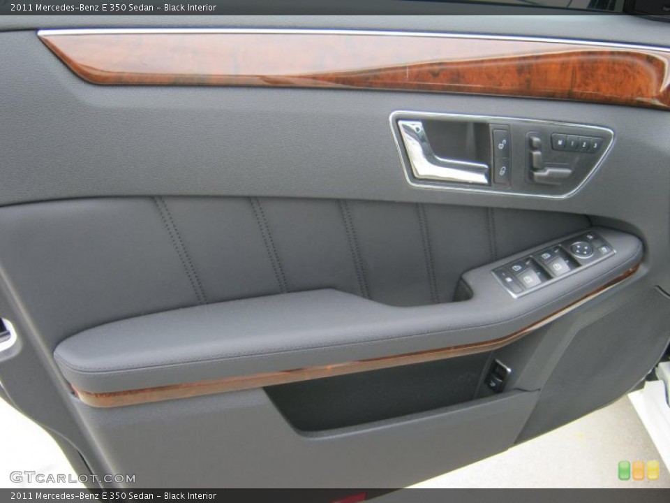 Black Interior Door Panel for the 2011 Mercedes-Benz E 350 Sedan #38498395