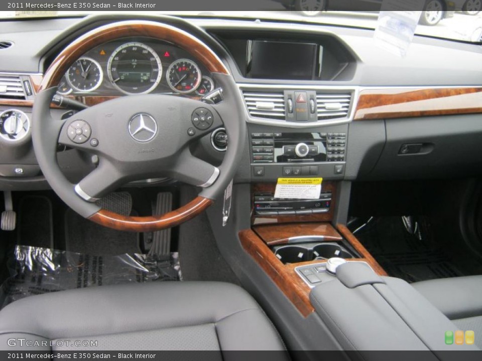 Black Interior Photo for the 2011 Mercedes-Benz E 350 Sedan #38498431