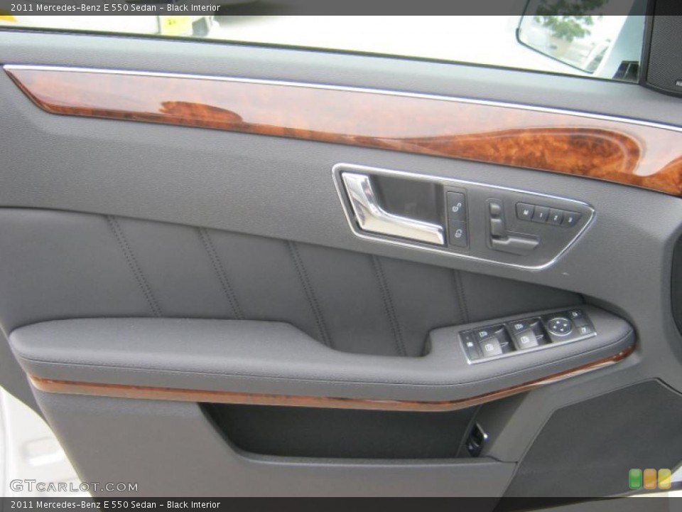 Black Interior Door Panel for the 2011 Mercedes-Benz E 550 Sedan #38498495