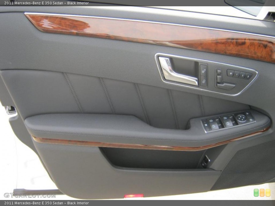 Black Interior Door Panel for the 2011 Mercedes-Benz E 350 Sedan #38498676