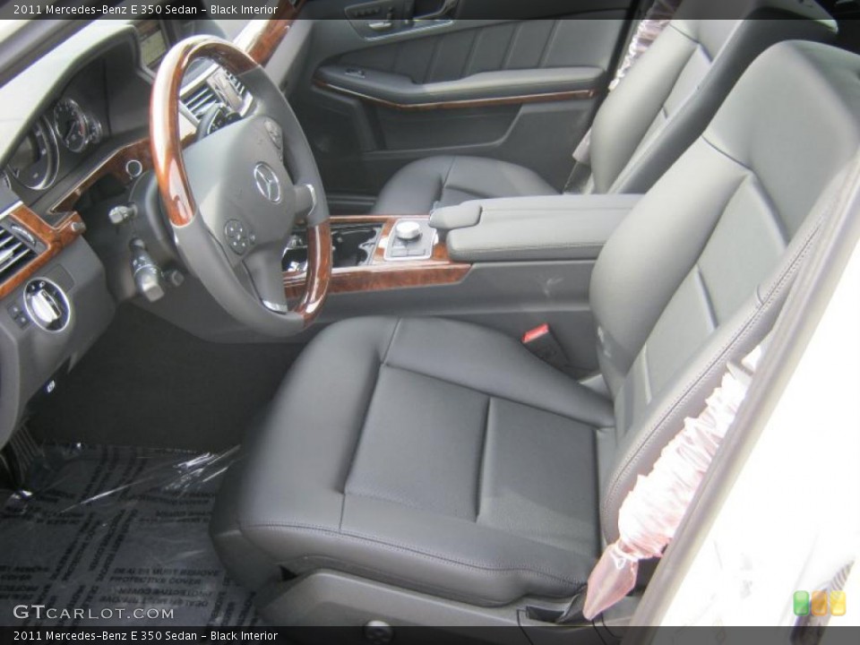 Black Interior Photo for the 2011 Mercedes-Benz E 350 Sedan #38498691