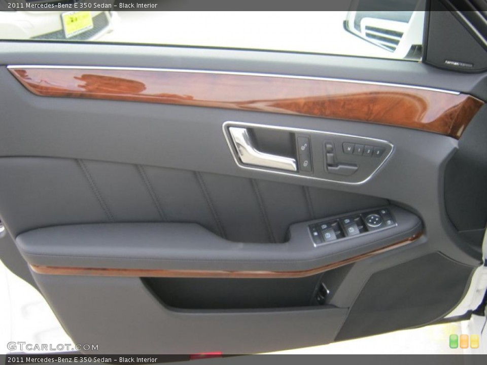 Black Interior Door Panel for the 2011 Mercedes-Benz E 350 Sedan #38498779