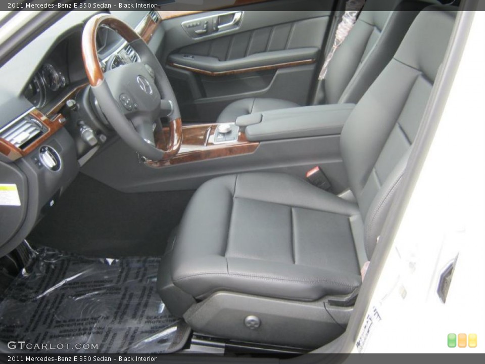 Black Interior Photo for the 2011 Mercedes-Benz E 350 Sedan #38498787