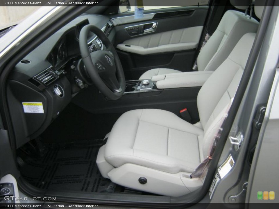 Ash/Black Interior Prime Interior for the 2011 Mercedes-Benz E 350 Sedan #38498883