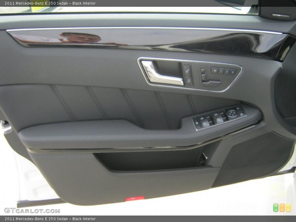 Black Interior Door Panel for the 2011 Mercedes-Benz E 350 Sedan #38498967
